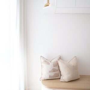 Camel Linen Cushion Cover